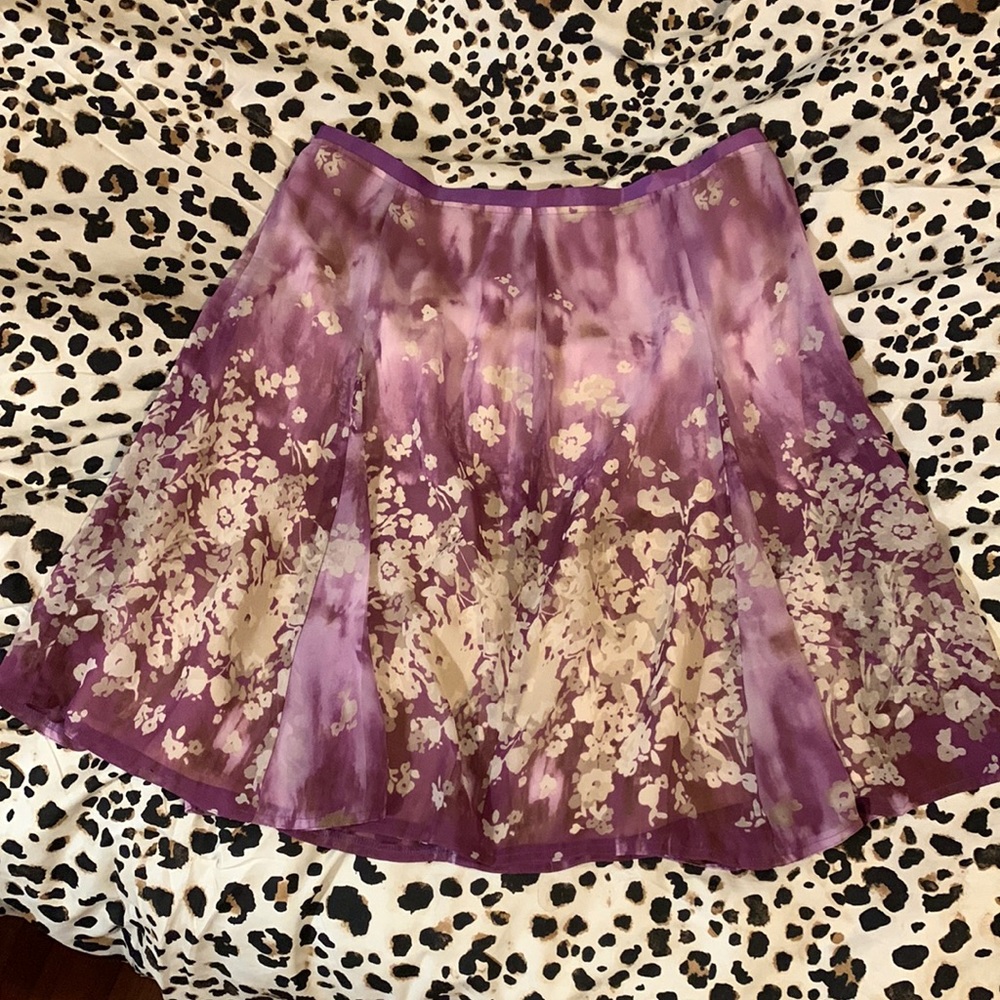 Worthington floral knee-length skirt 💕